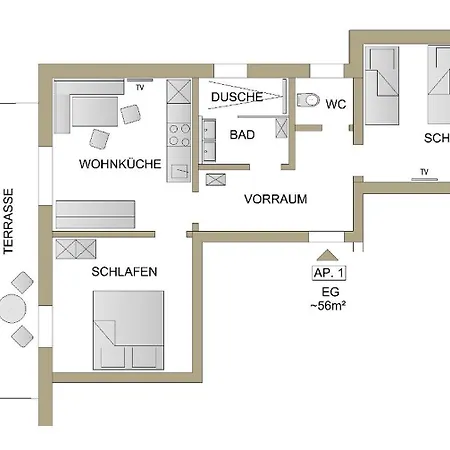 Apartament Sonnrain Flachau